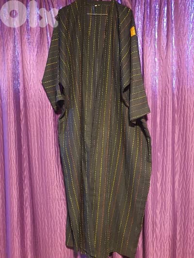 كارديجان أسود أنيق كم طويل