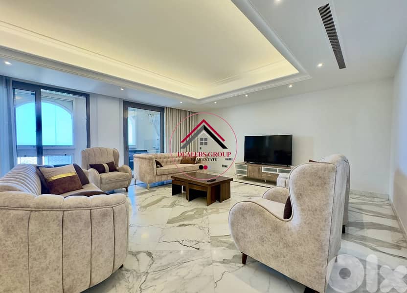 Sea View Elegant Apartment for sale in Manara 0