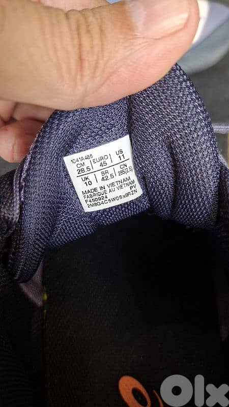 Asics Gel resolution X for padel and tennis 45 2