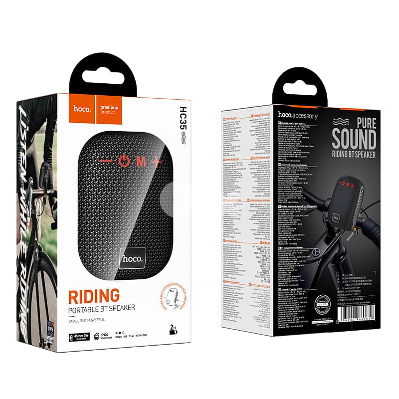 HOCO HC35 RIDING PORTABLE Bluetooth SPEAKER مكبر صوت بلوتوث للدراجة 1