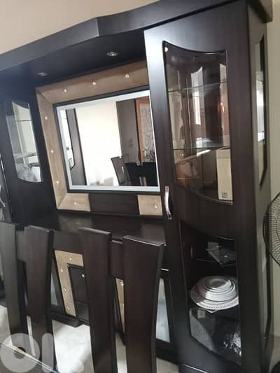 سفرة ٦كراسي مع درسوار