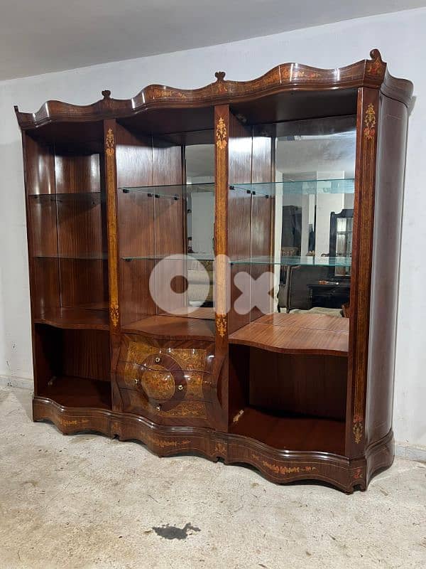 اوضة سفرة ملكية خشب زان ولاتي كلا ملبسة قشر 3