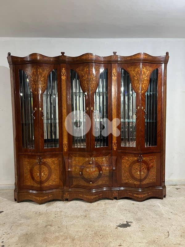 اوضة سفرة خشب زان ملكية 0