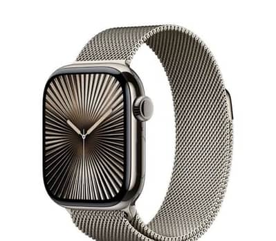 titanium apple watch california milanaise