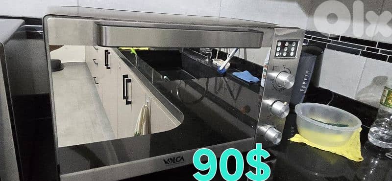 electric oven + built-in gaz top+ hood 3