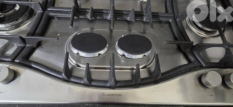 electric oven + built-in gaz top+ hood 5