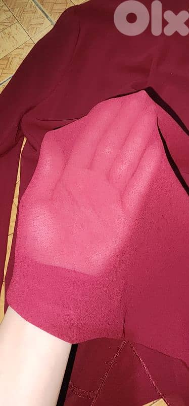 burgendy blouse 3