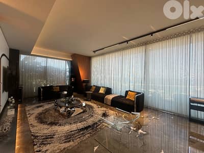 Furnished Designer Apartment For Sale in Achrafieh | Seaview