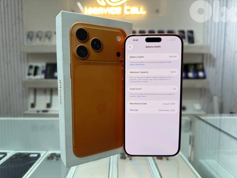 iPhone 17 Pro Max 512Gb Like New: - Cycle Count: 18 - Mint Condition 1