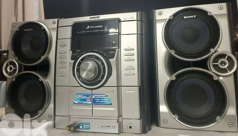 Sony HCD-RG270 Sound System with Original Speakers 0