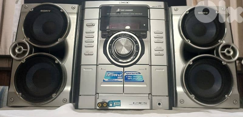 Sony HCD-RG270 Sound System with Original Speakers 2