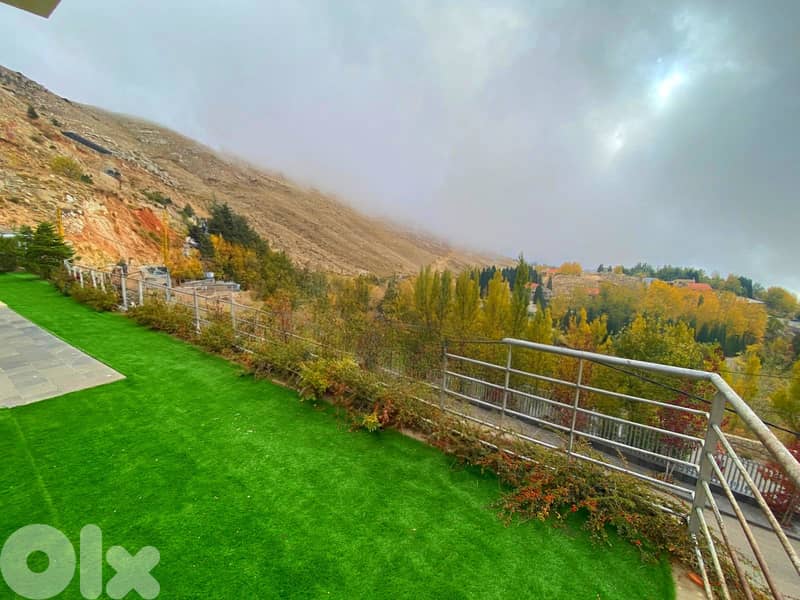 Chalet for sale in Tilal Faqra/  Duplex/ Furnished/ Pool/ Garden 2