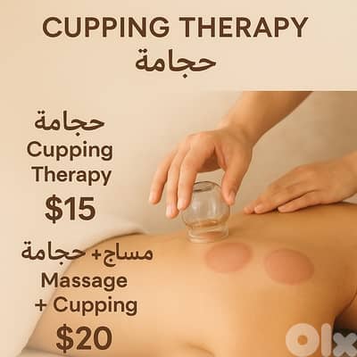 Cupping and massage therapy top prices !!