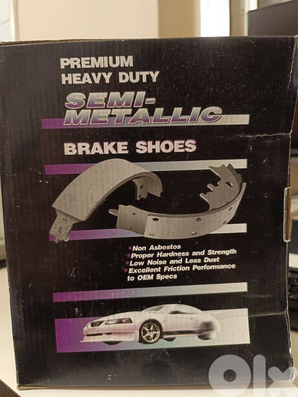 NB-770 Semi-Metallic Heavy Duty Brake Shoes – Premium Quality 0
