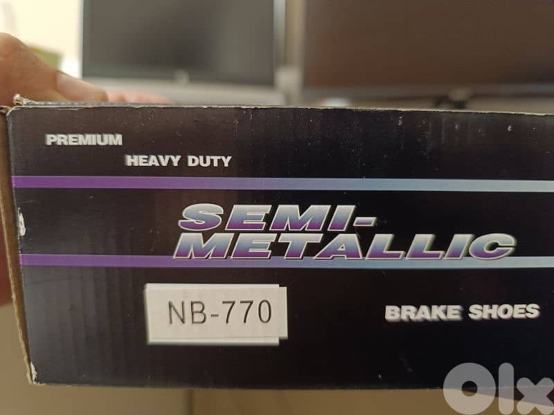NB-770 Semi-Metallic Heavy Duty Brake Shoes – Premium Quality 1