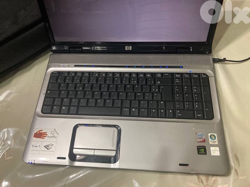 laptop hp pavillon pv9700 17 p + chargeur + valise 3