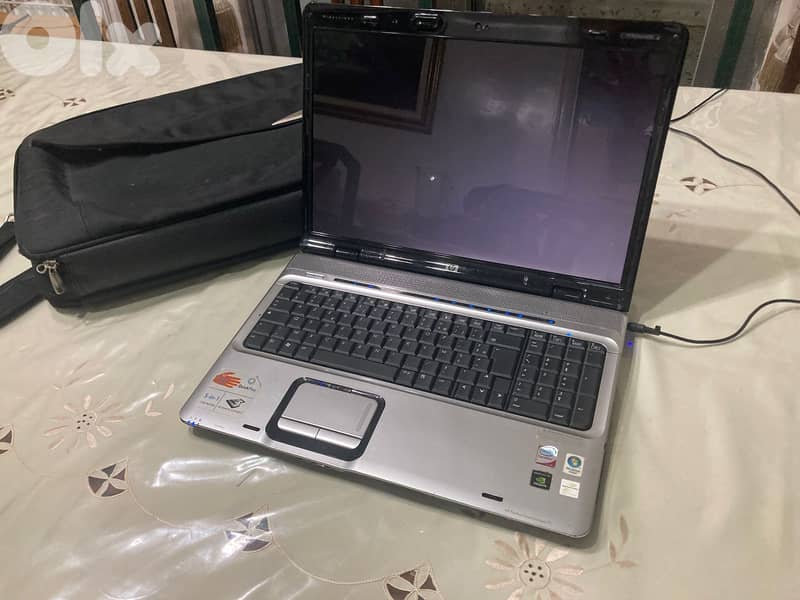 laptop hp pavillon pv9700 17 p + chargeur + valise 5