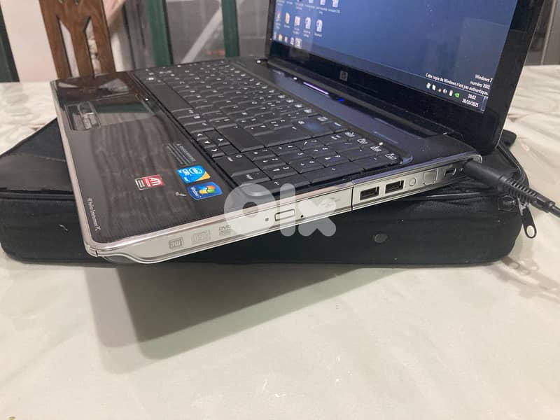 laptop hp pavillon pv6 15 p + chargeur + valise 3