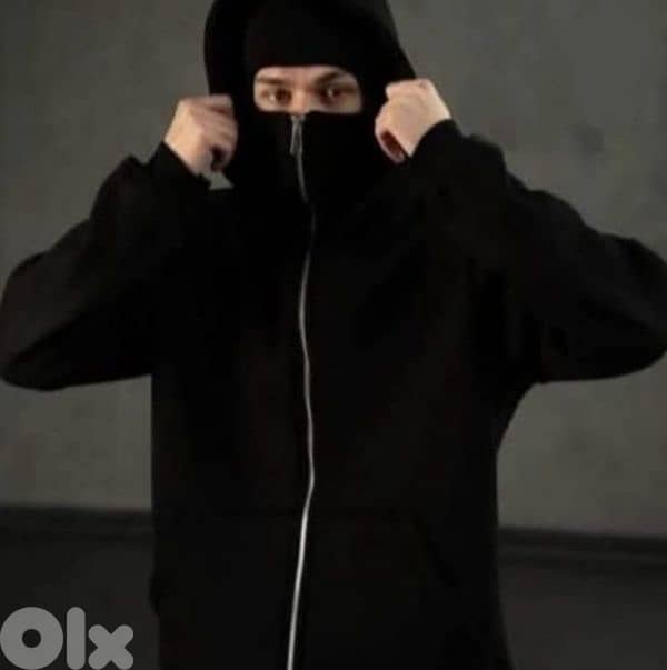 ninja like hoodie but with zipper 1