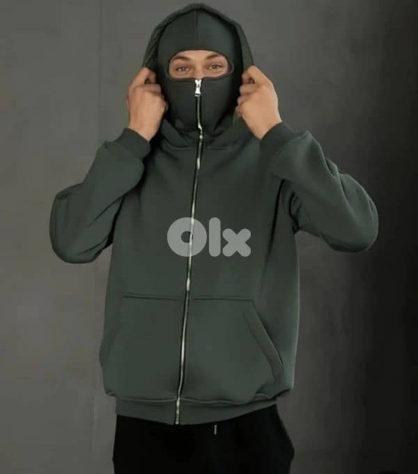ninja like hoodie but with zipper 2