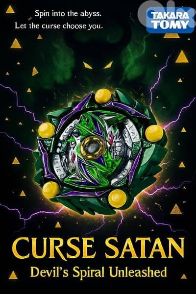 Takara Tomy Curse Satan Beyblade Burst