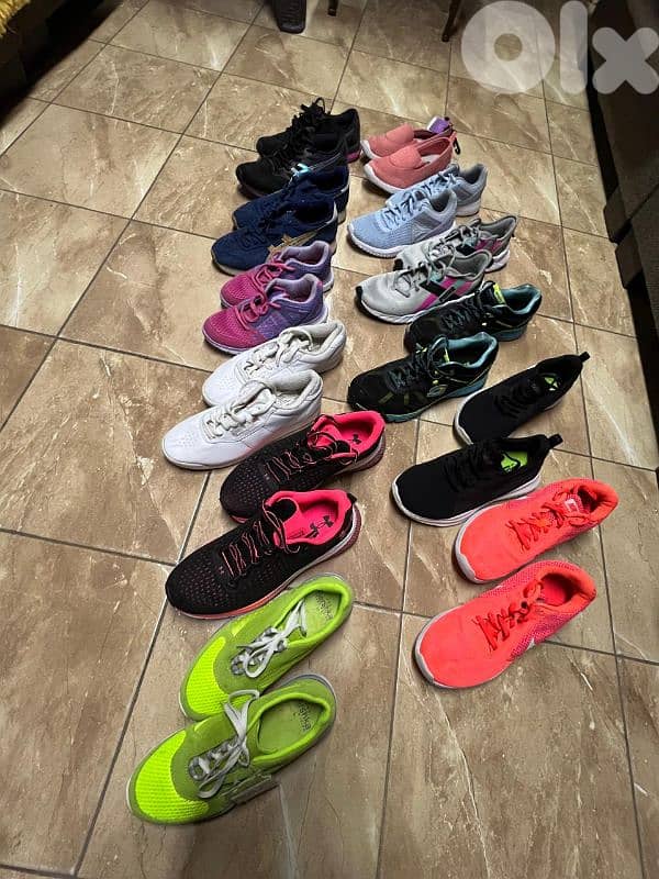 شروة احذية رياضية اصلية للبيع 4