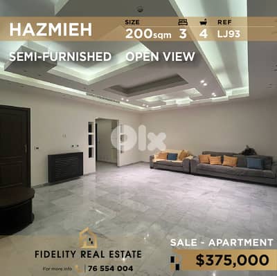 Apartment for sale in Hazmieh LJ93 شقة للبيع في الحازمية