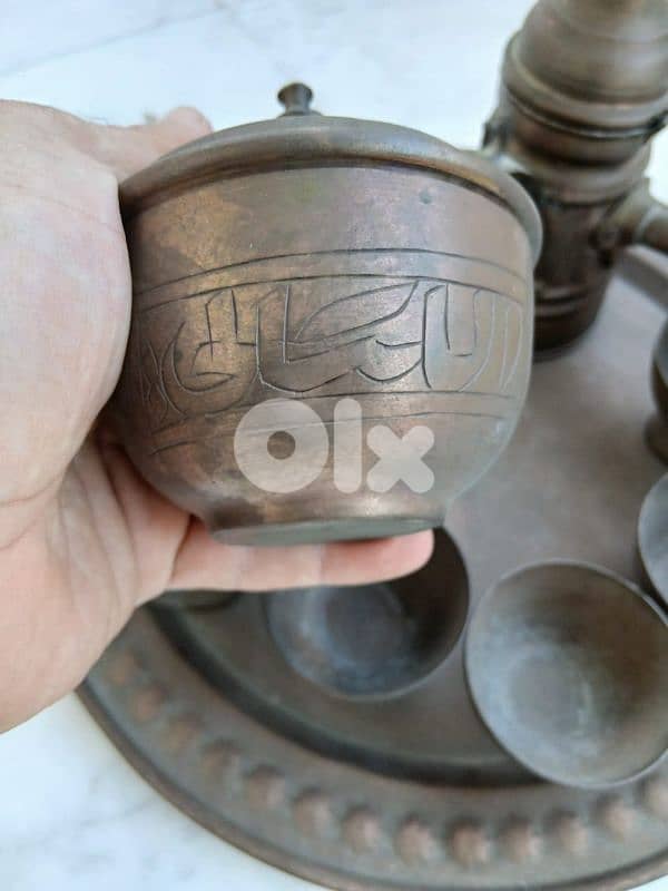 صينية ودلة وفناجين 2