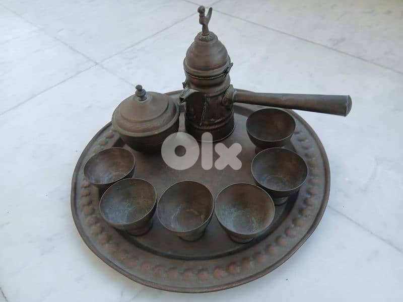 صينية ودلة وفناجين 5