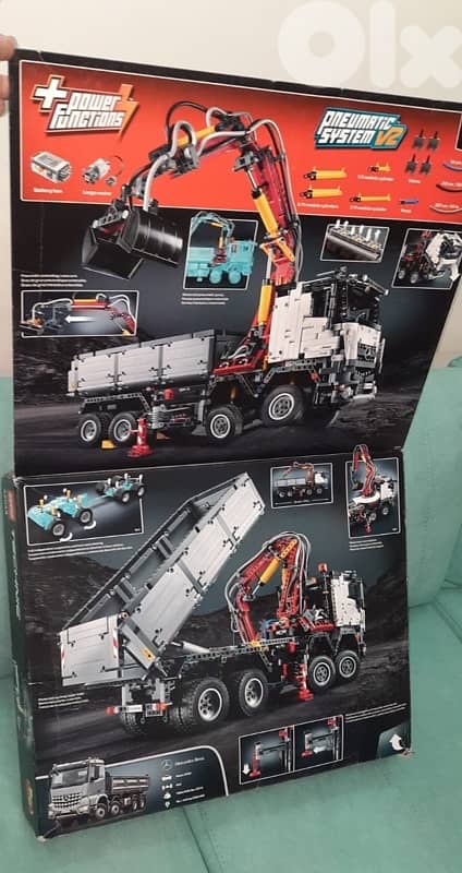 Lego technic  مرسيدس اكتروس 3245 2