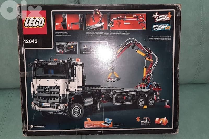 Lego technic  مرسيدس اكتروس 3245 3