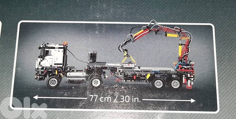 Lego technic  مرسيدس اكتروس 3245 4