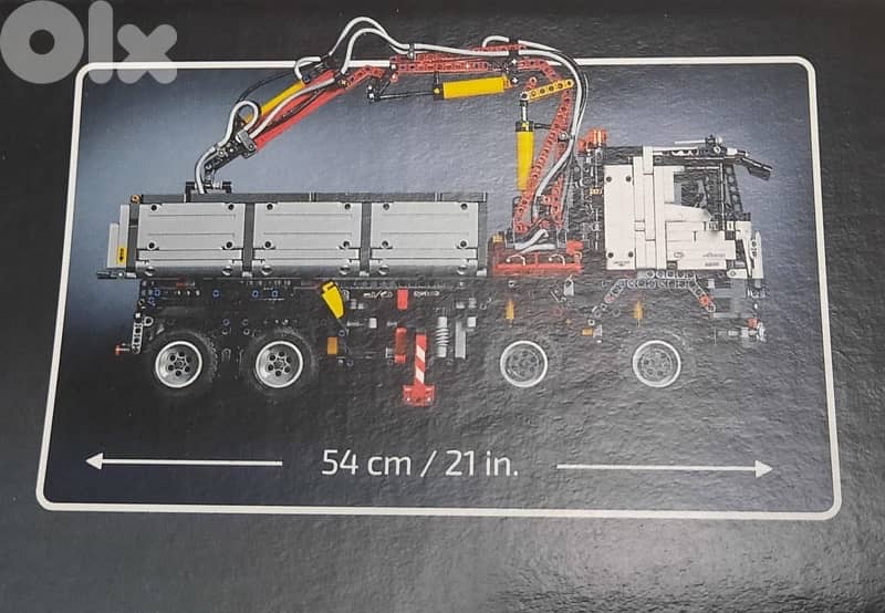 Lego technic  مرسيدس اكتروس 3245 5