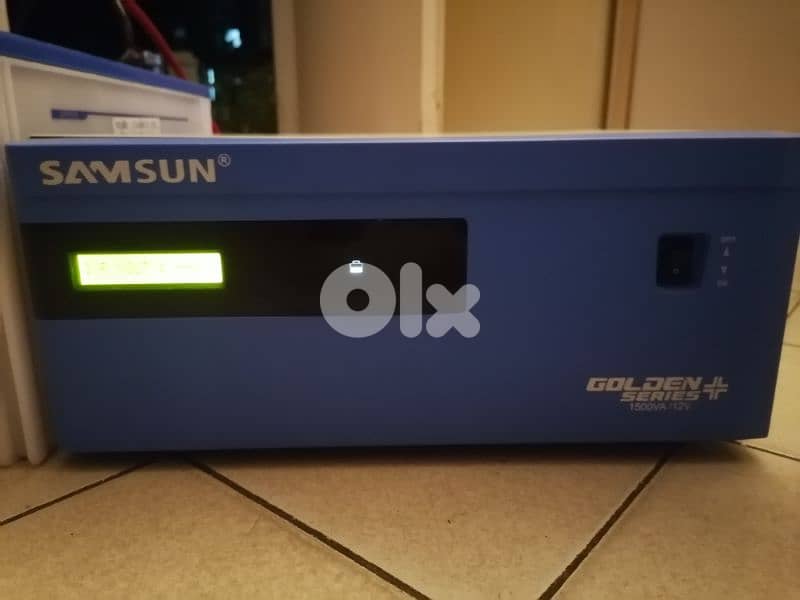 Aps&ups 1500va + battery 100ah 2