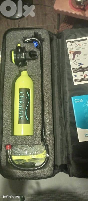 scuba mini tank 0