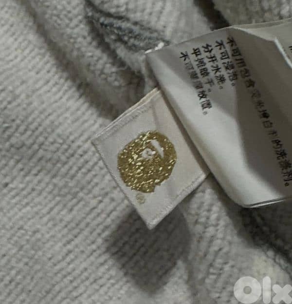 authentic bape shark zip up ( made in japan 100% cotton ) 2