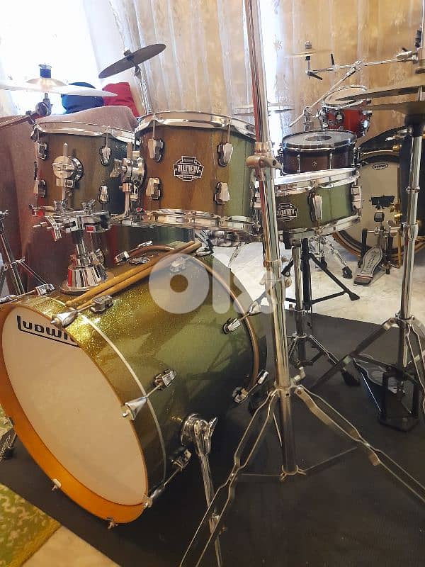 Ludwig drumset 1