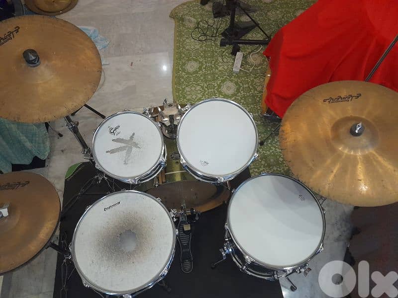 Ludwig drumset 4