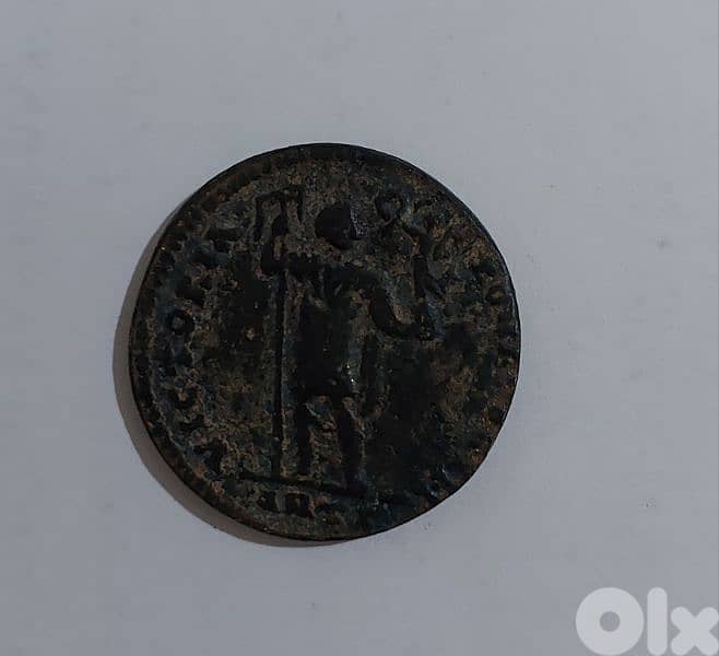 Ancient Roman Emperor Jovian bronze coin year 363 AD 1