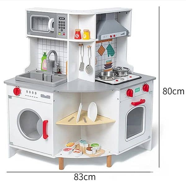Wood kids kitchen مطبخ خشب للاطفال 1
