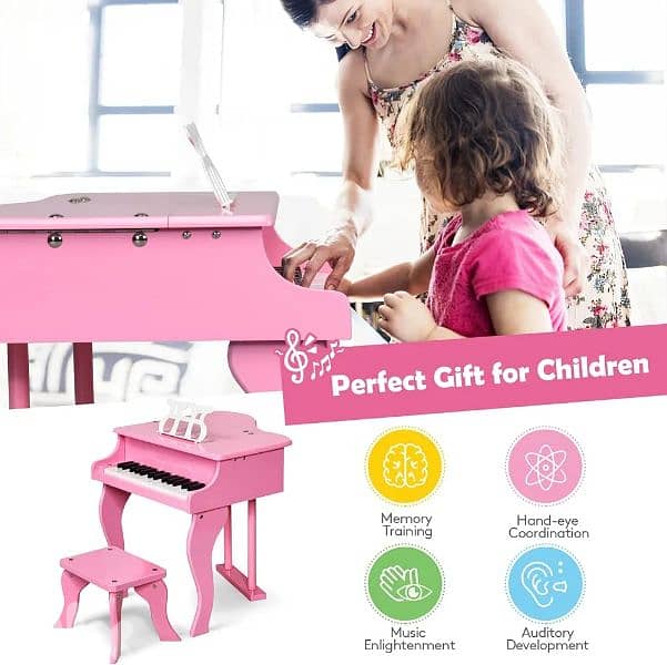 Kids Wood Piano 6
