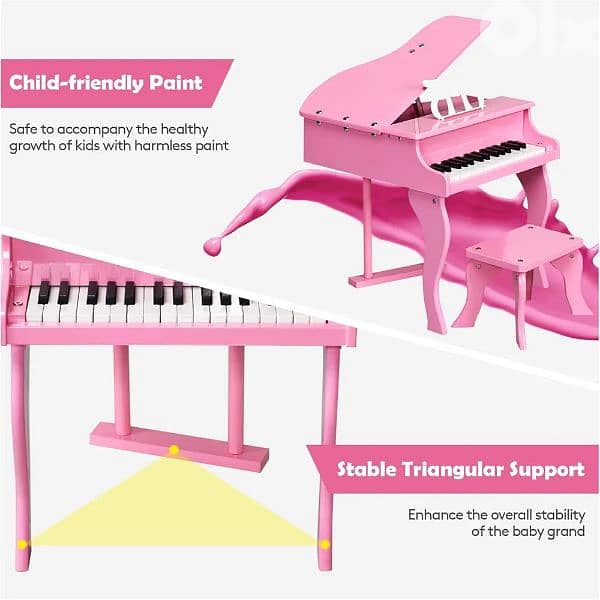 Kids Wood Piano 9