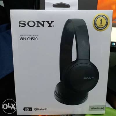 Sony WH-CH510 Wireless On-Ear Headphones