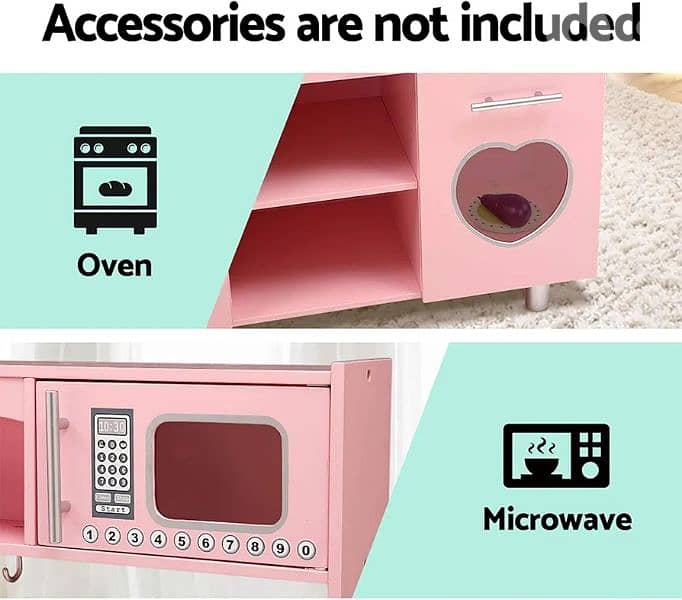 Kids Wood Kitchen مطبخ خشب للأطفال 3