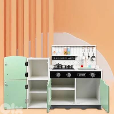 Kitchen with accessories