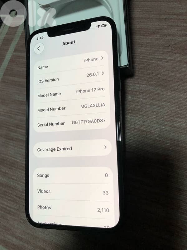 iphone 12 pro orginal jdidi 3