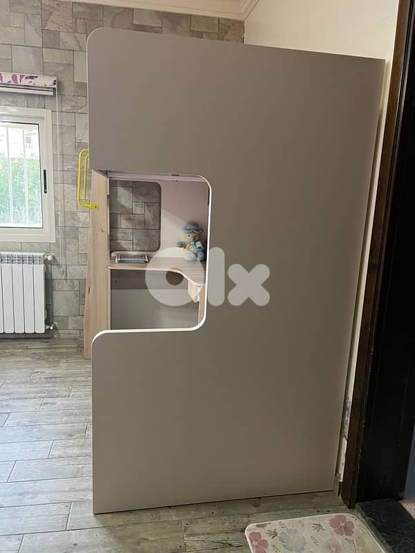 bed with office used like new from istikbal 1