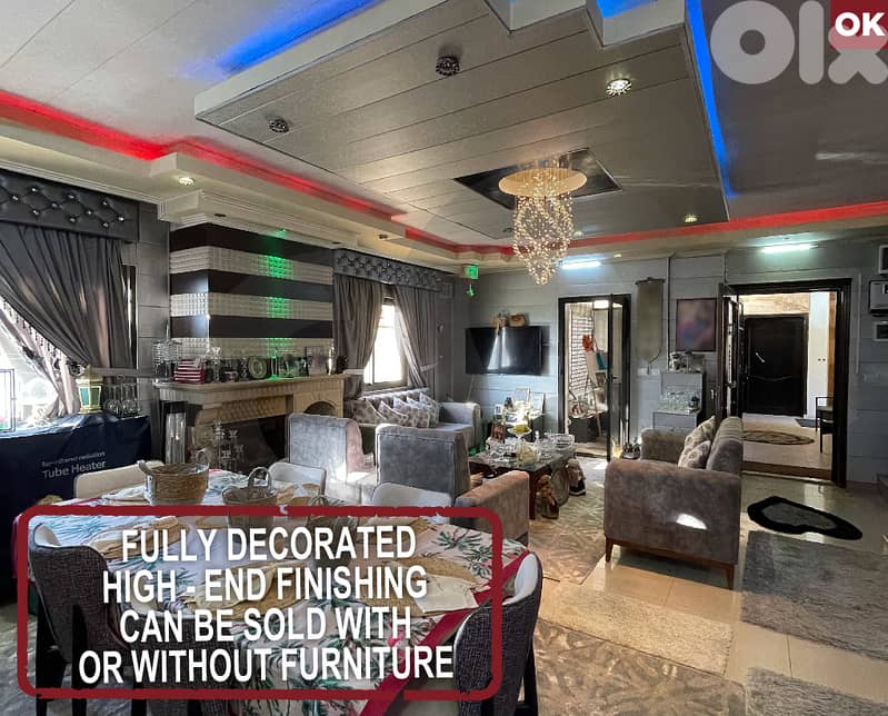 Fully decorated apartment for sale in Sawfar – Badghan. REF#OK127845 0