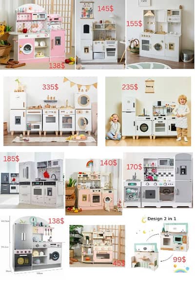 wooden Kitchen toys