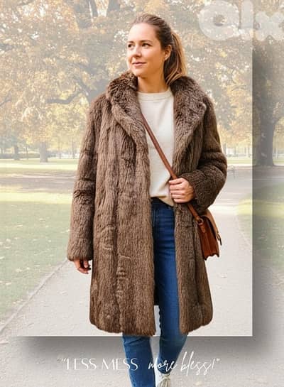 FAUX FUR COAT